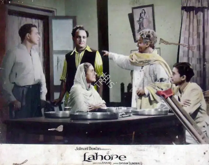 Chandu (ii) (Cinematographer), Lahore, 1949, Lobby Card