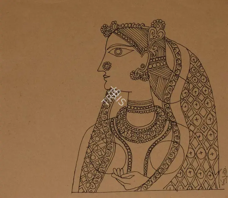 K. Laxma Goud (Artist), Untitled, 1970, Painting