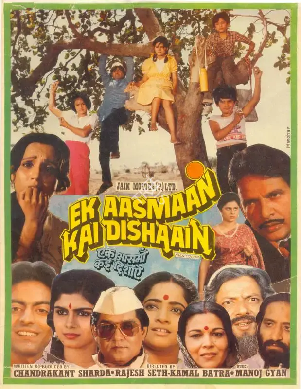 Chandrakant Sharda (Producer), Ek Aasmaan Kai Dishaain, 1987, Song-Synopsis Booklet