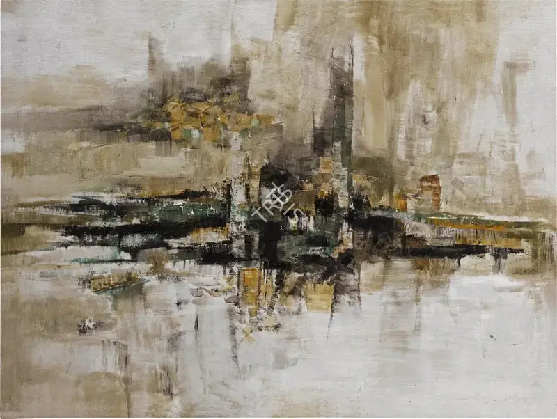Qadri, Sohan (Artist). Untitled, 1965 | Painting, So.NeY/21.03.22, 2022 · Sotheby's