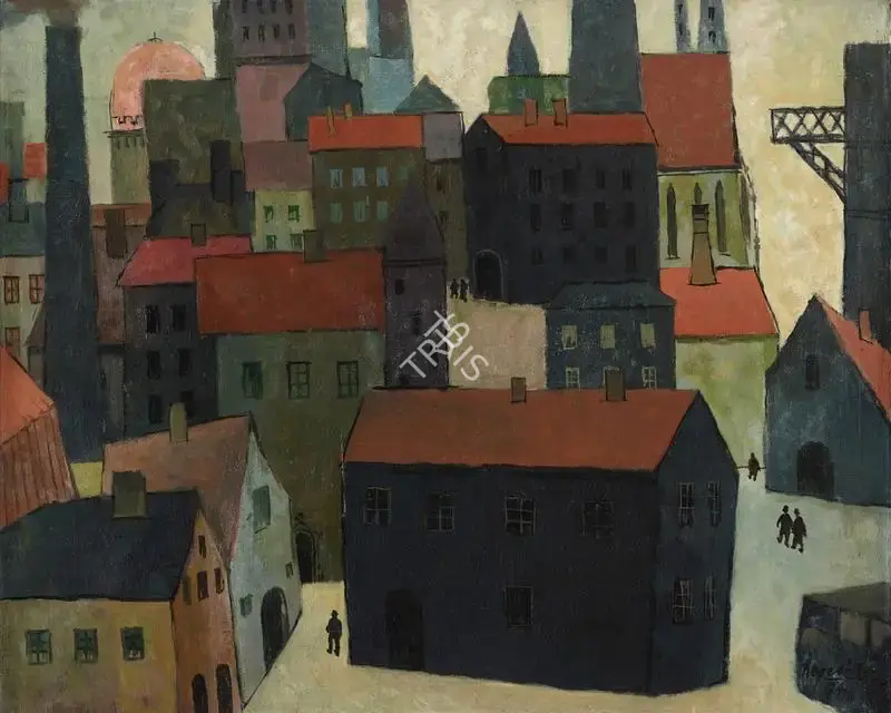 Vishwanath Nageshkar (Artist), Untitled, 1974, Painting