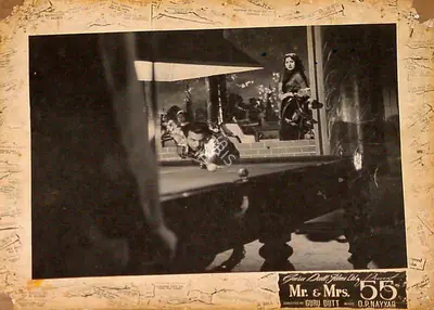 V.K. Murthy (Cinematographer), Mr And Mrs 55, 1955, Lobby Card