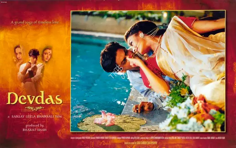 Binod Pradhan (Cinematographer), Devdas, 2002, Lobby Card