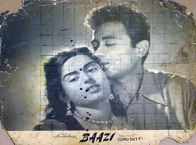 V. Ratra (Cinematographer), Baazi, 1951, Lobby Card