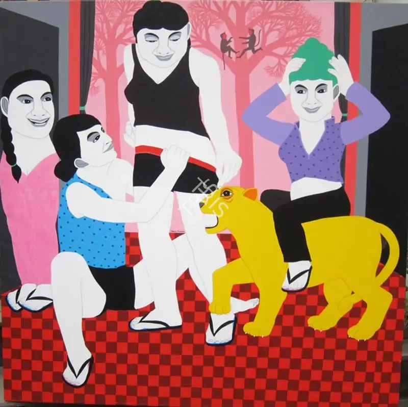 Farhad Hussain (Artist), Untitled, Painting