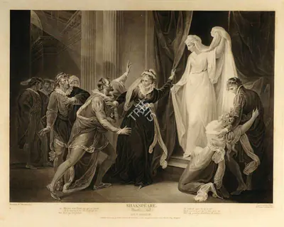 After William Hamilton (Artist), Winter's Tale, 1793, Aquatint