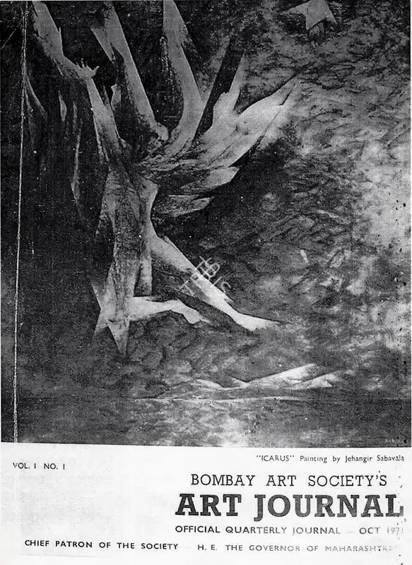 Jehangir Sabavala (Writer), Contemporary artists of repute, 1971, Newspaper Clipping