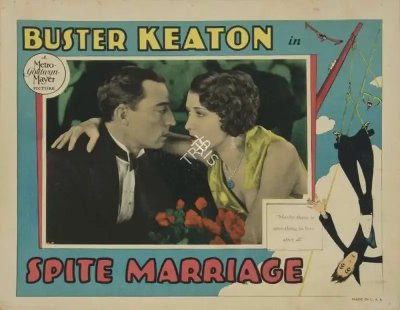 Edward Sedgwick (Director), Spite Marriage, 1929, Lobby card
