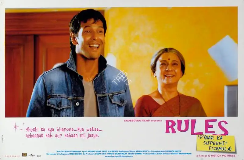 Nirja Shah (Producer), Rules Pyaar Ka Superhit Formula, 2003, Lobby Card