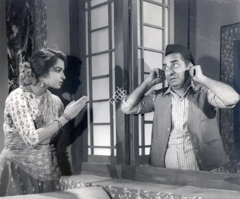 Manmohan Sabir (Director), Bhagwan Aur Shaitan, 1959, Photographic Still