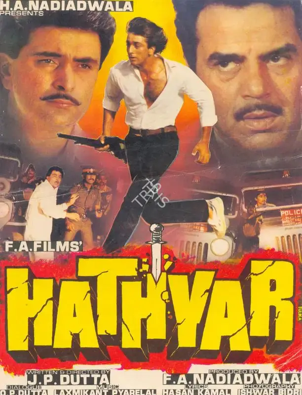 Firoz A. Nadiadwala (Producer), Hathyar, 1989, Song-Synopsis Booklet