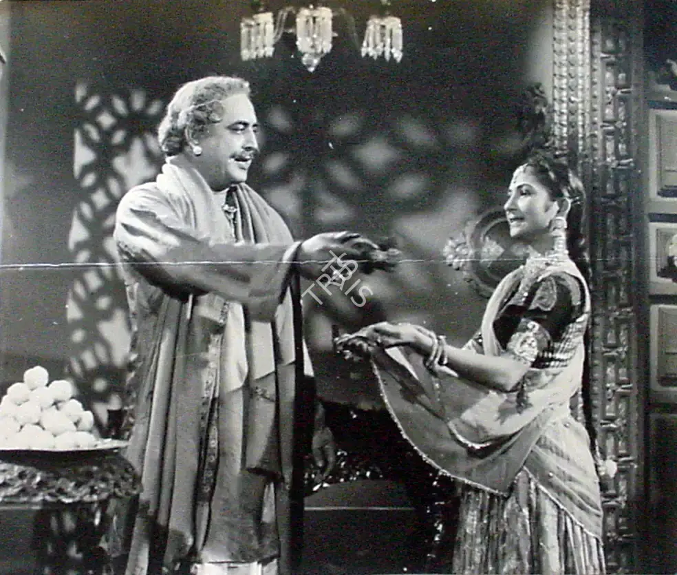Taimur Behramshah (Producer), Bilwamangal, 1954, Photographic Still