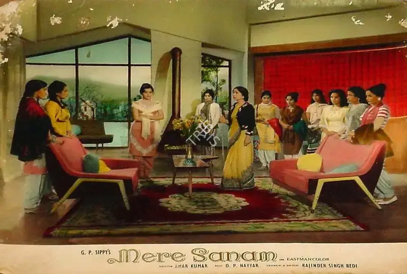 K. Vaikunth (Cinematographer), Mere Sanam, 1965, Lobby Card