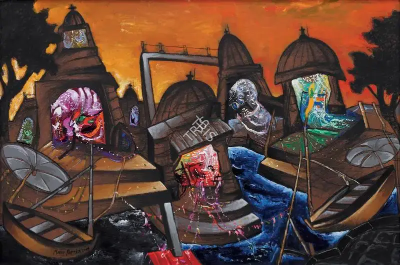 Manu Parekh (Artist), Untitled, 2004, Painting