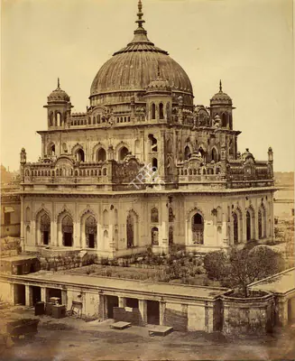 Felice Beato (Photographer), The Tomb of Sadut Ali, Lucknow, 1858, Antiquarian Photograph