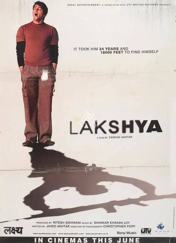 Ritesh Sidhwani (Producer), Lakshya, 2004, Full Sheet Poster
