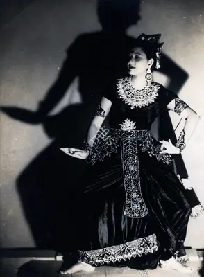 Jatin Das (ii) (Cinematographer), Raj Nartaki, 1941, Photographic Still