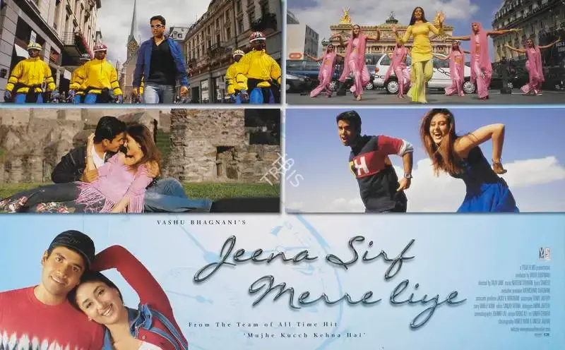 Vashu Bhagnani (Producer), Jeena Sirf Merre Liye, 2002, Lobby Card