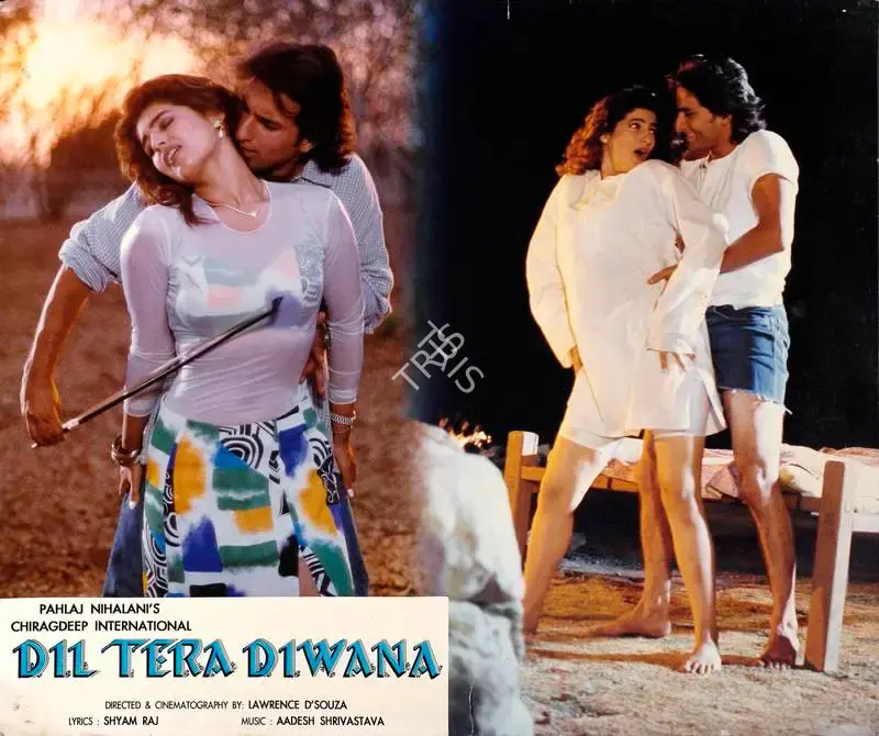 Pahlaj Nihalani (Producer), Dil Tera Diwana, 1996, Lobby Card