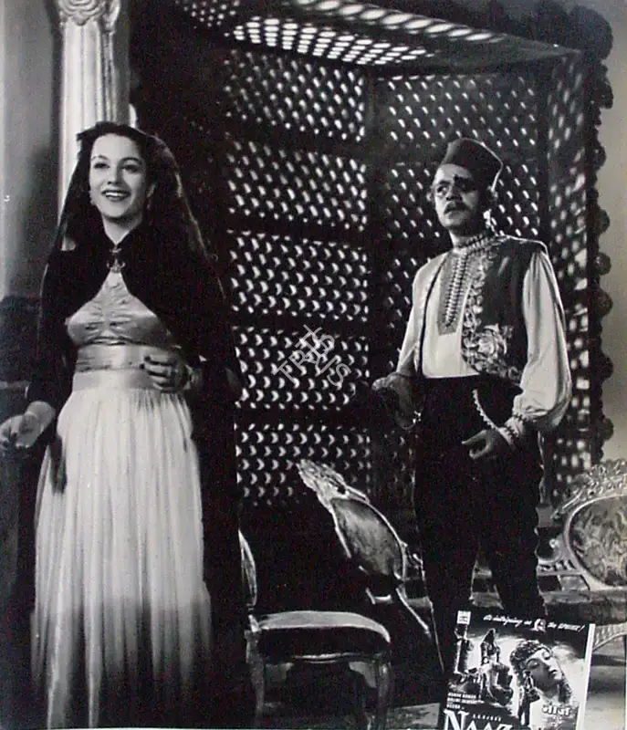 S.K. Ojha (Producer), Naaz, 1954, Photographic Still
