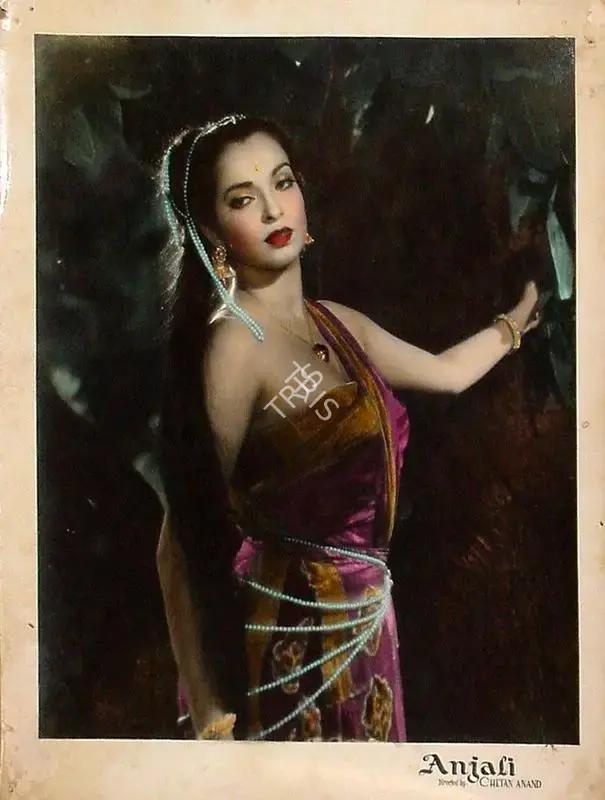 Chetan Anand (Director), Anjali, 1957, Lobby Card