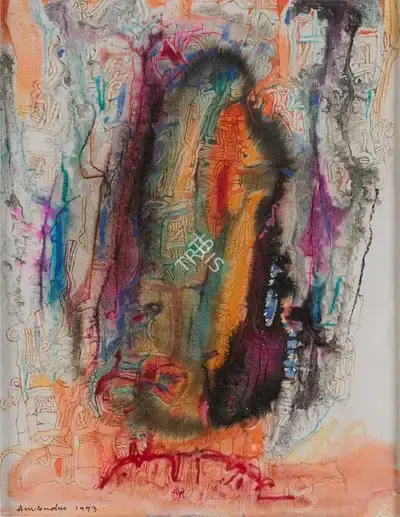Ambadas (Artist), Untitled, 1973, Painting