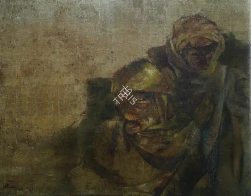 Krishen Khanna (Artist), Untitled, 1961, Painting
