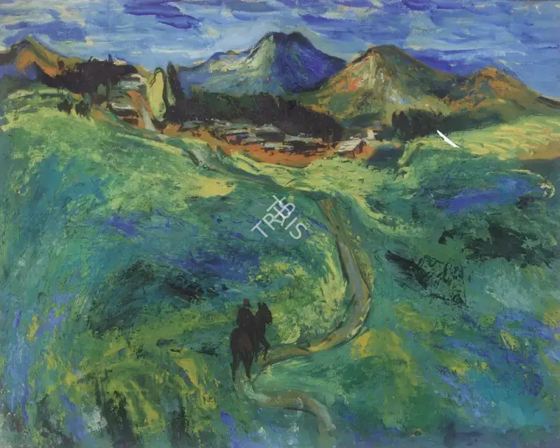 H.A. Gade (Artist), Untitled, Painting