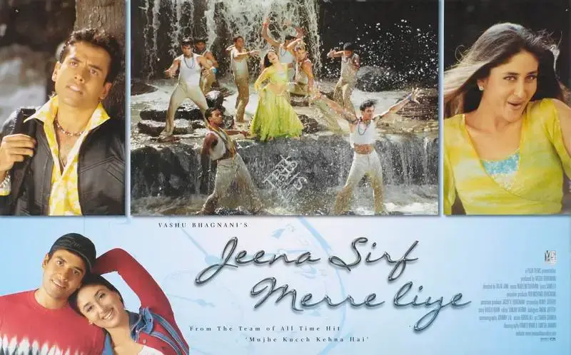 Vashu Bhagnani (Producer), Jeena Sirf Merre Liye, 2002, Lobby Card
