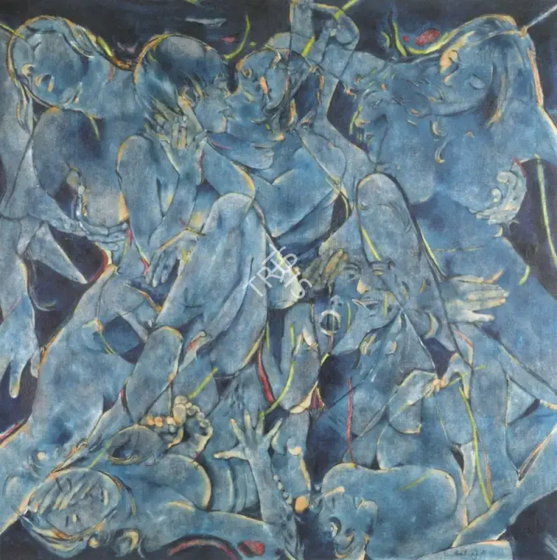 Balraj Khanna (Artist), Untitled, 1973, Painting