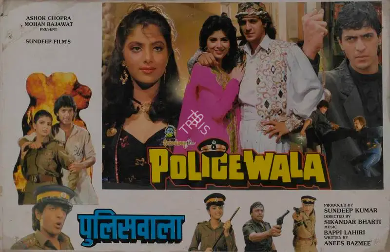 Sundeep Kumar (Producer), Police Wala, 1993, Lobby Card