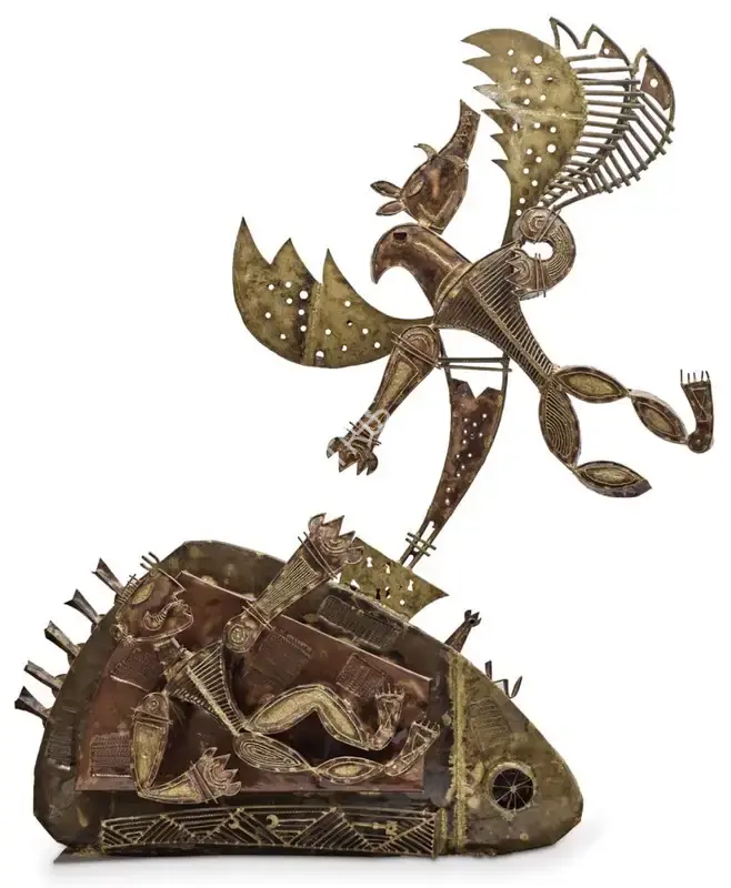 Nandagopal, S. (Artist). The Message, 2005 | Sculpture, AG.Mum/21.03.24, 2024 · Asta Guru