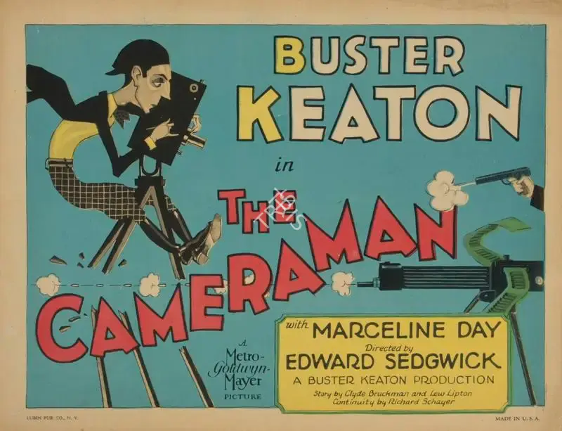 Sedgwick, Edward (Director), The Cameraman, 1928 | Lobby card | CinemaEducation | 00790026