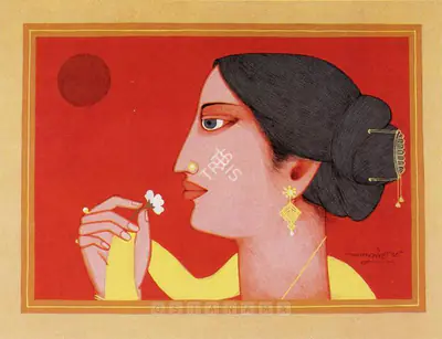 Lalu Prasad Shaw (Artist), Untitled, 2003, Painting