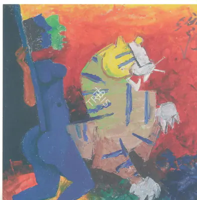 M.F. Husain (Artist), M. F. Husain, 2006, Solo Exhibition Invitation