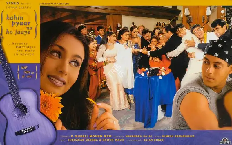 Narendra Bajaj (Producer), Kahin Pyar Na Ho Jaye, 2000, Lobby Card