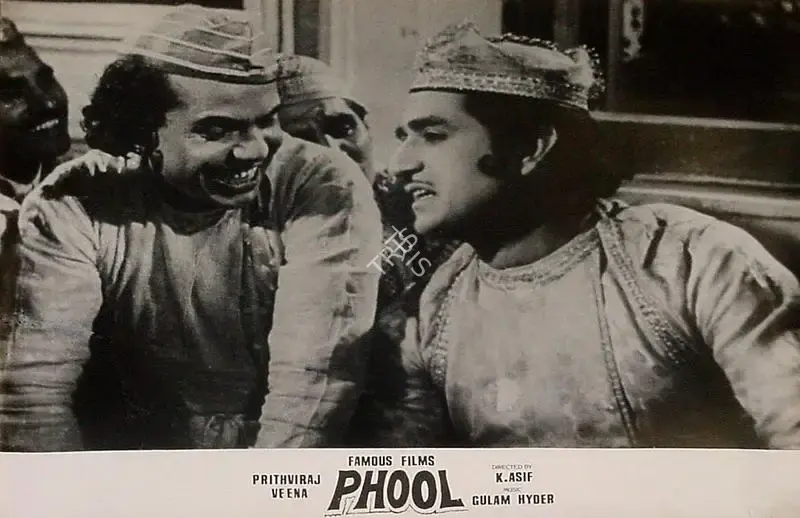Kumar Jaywant (Cinematographer), Phool, 1945, Lobby Card