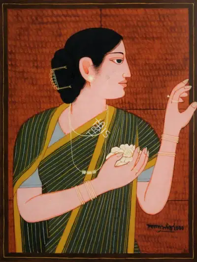 Lalu Prasad Shaw (Artist), Untitled, 2000, Painting