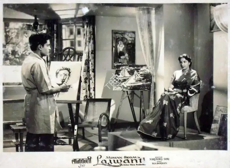 M.N. Malhotra (Cinematographer), Lajwanti, 1958, Lobby Card