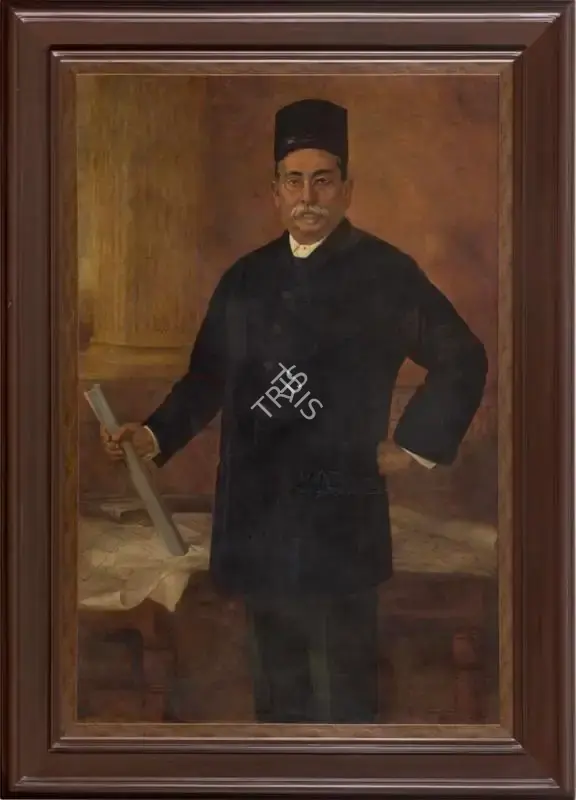 M.F. Pithawala (Artist), Untitled, 1918, Painting