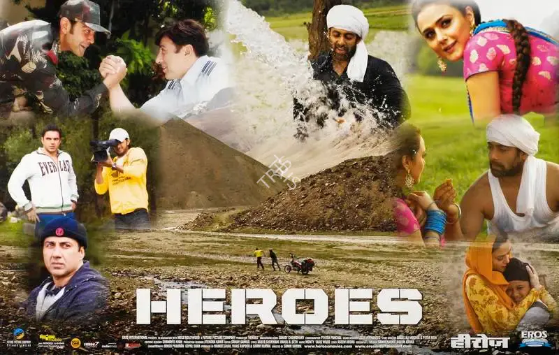 Vikas Kapoor (Producer), Heroes, 2008, Lobby Card