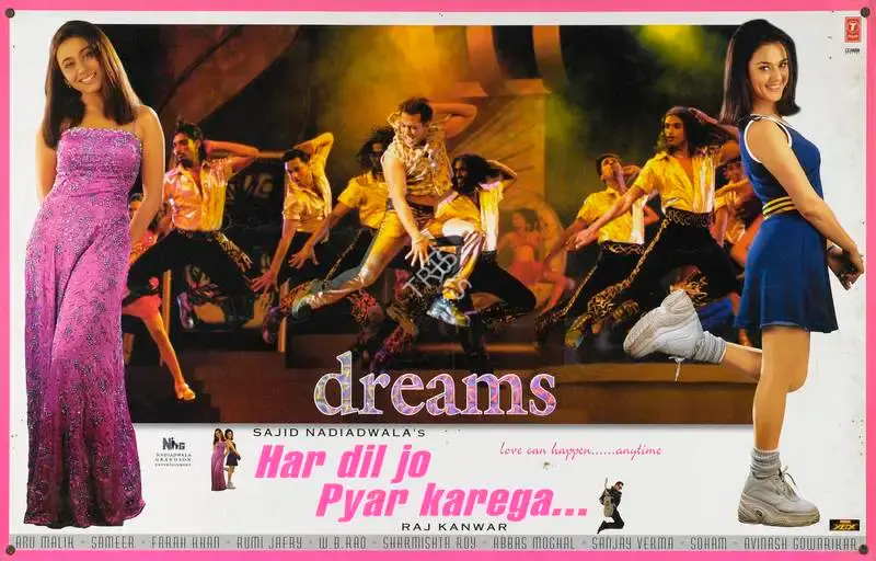 Sajid Nadiadwala (Producer), Har Dil Jo Pyar Karega, 2000, Lobby Card