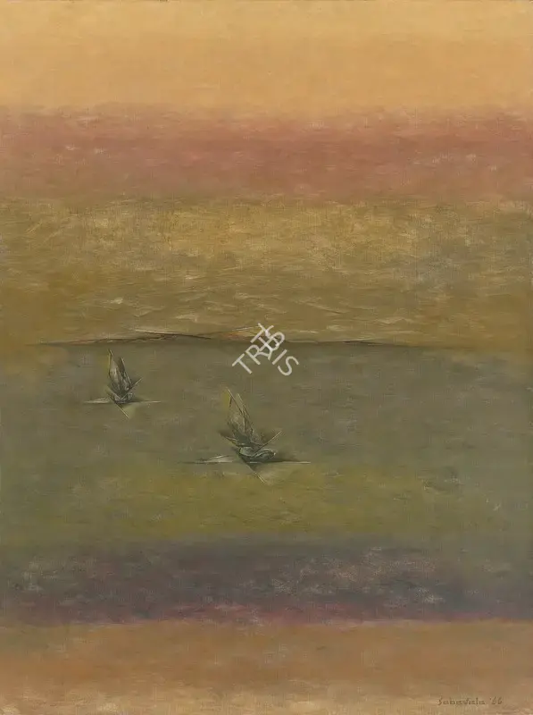 Sabavala, Jehangir (Artist). In the Ambush of a Calm, 1966 | Painting, Ch.NeY/23.03.22, 2022 · Christie's