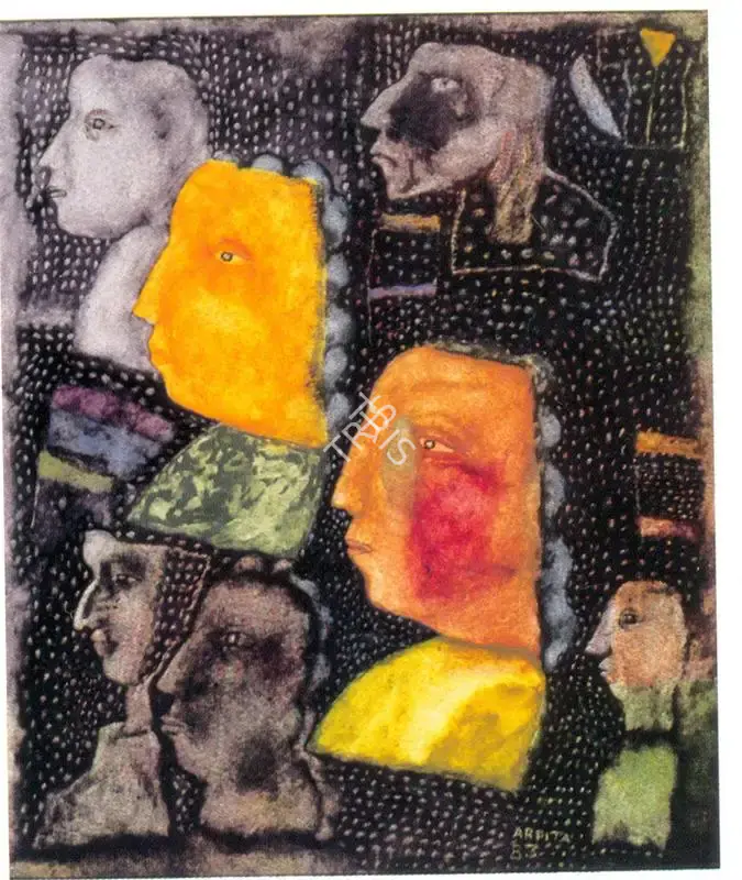 Arpita Singh (Artist), Untitled, 1988, Painting
