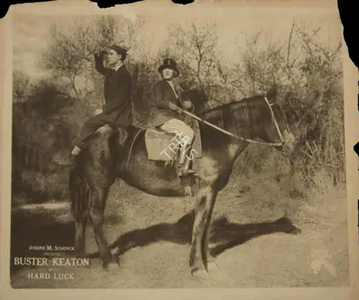 Edward F. Cline (Director), Hard Luck, 1921, Lobby card