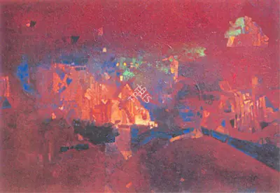 Ganesh Haloi (Artist), Untitled, Painting