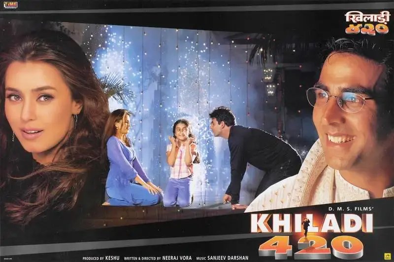 Keshu Ramsay (Producer), Khiladi 420, 2000, Lobby Card