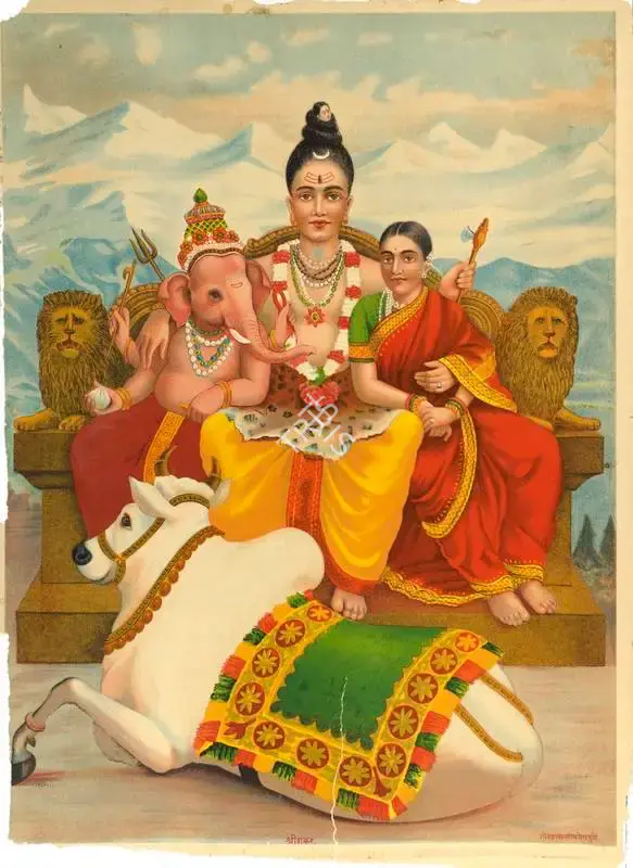 Shri Shankar, Lithograph