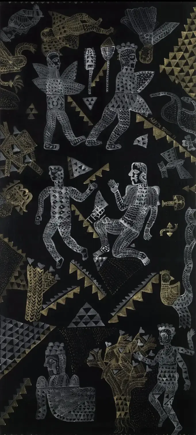 Arpita Singh (Artist), Untitled, 1991, Painting