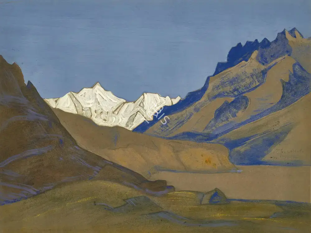 Nicholas Roerich (Artist), Sasser Pasage, 1927, Painting